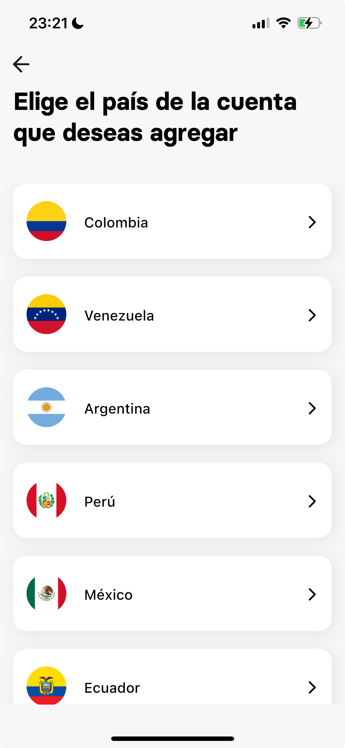 Meru App Withdrawals